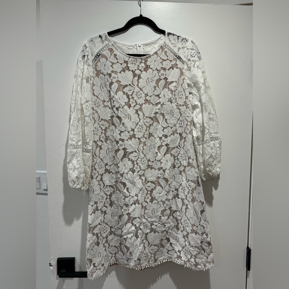 Boho Lace Bridal Dress